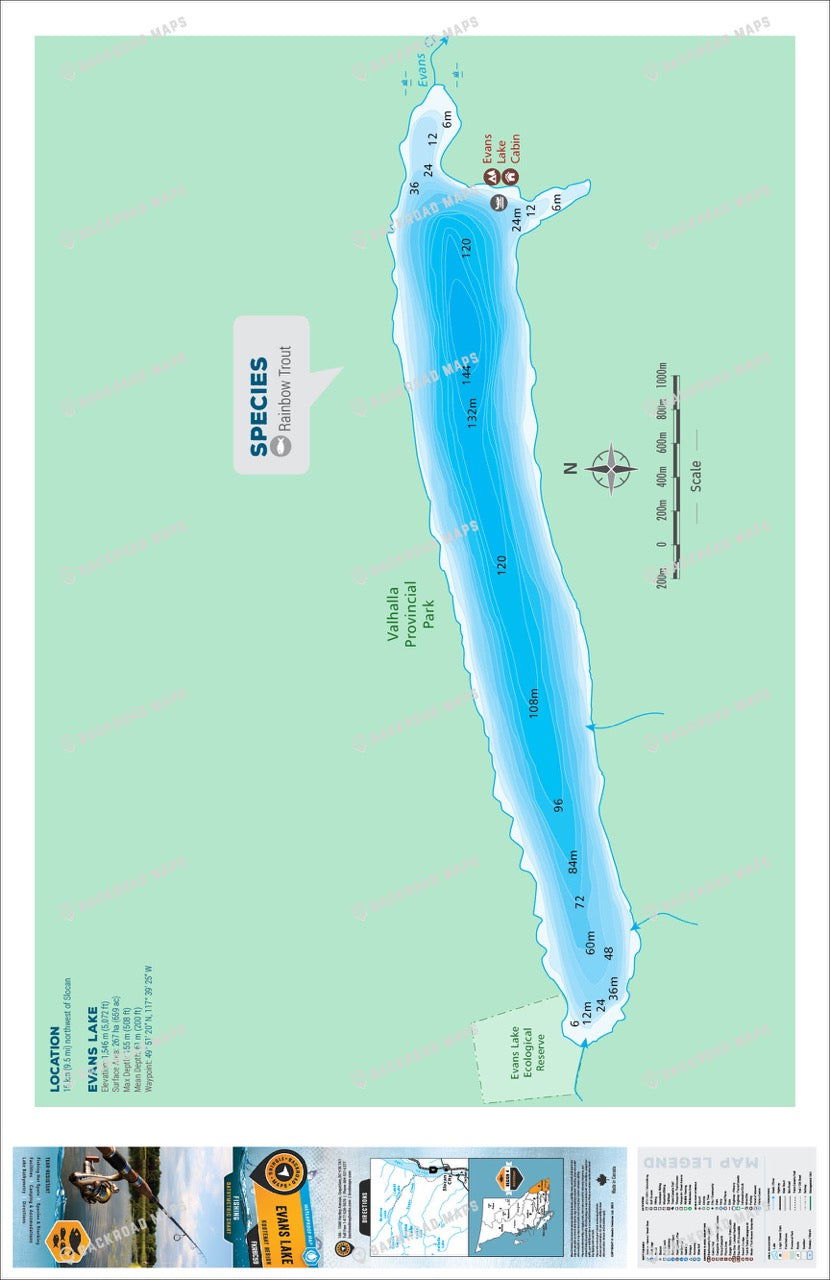 FKRBC59 Evans Lake - Backroad Maps