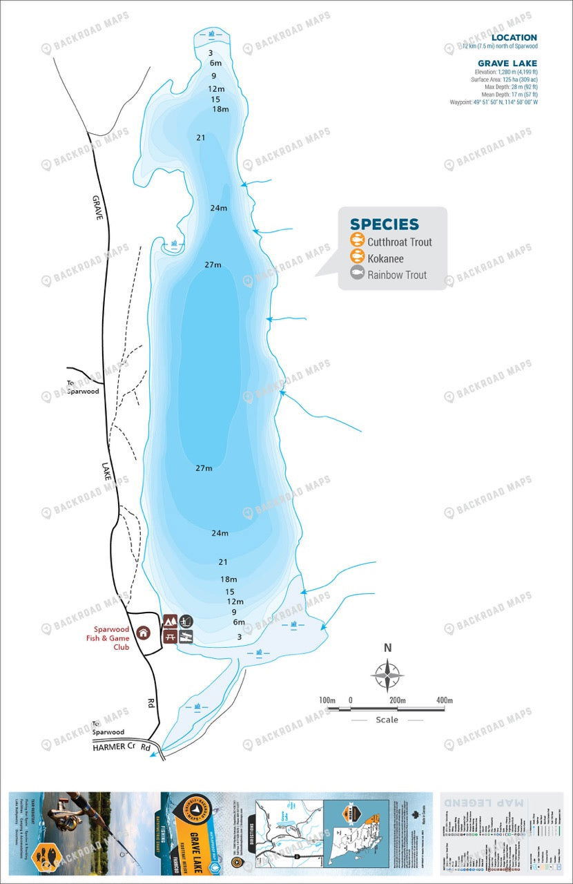 FKRBC60 Grave Lake - Backroad Maps