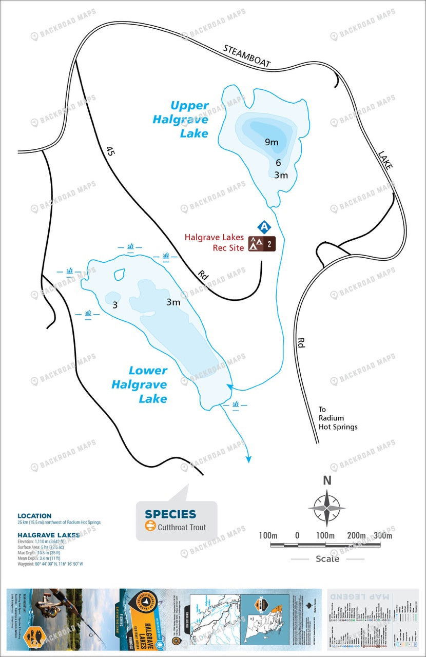 FKRBC62 Halgrave Lakes - Backroad Maps