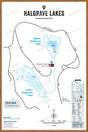 FKRBC62 Halgrave Lakes - Wall Map - Backroad Maps