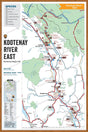 FKRBC71 Kootenay River - East - Wall Map - Backroad Maps