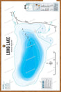 FKRBC80 Lund Lake - Wall Map - Backroad Maps