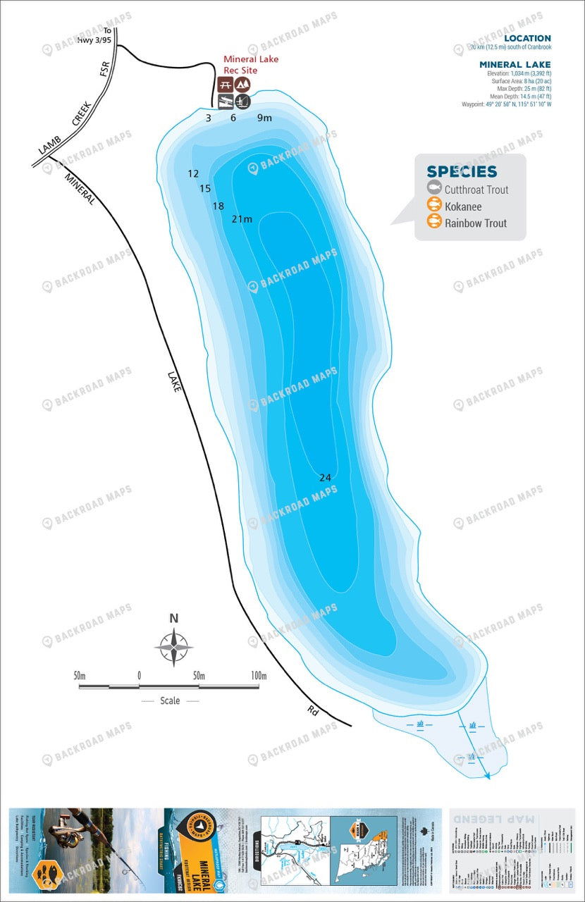 FKRBC82 Mineral Lake - Backroad Maps