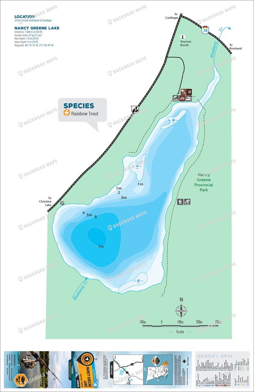 FKRBC86 Nancy Greene Lake - Backroad Maps