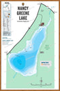 FKRBC86 Nancy Greene Lake - Wall Map - Backroad Maps