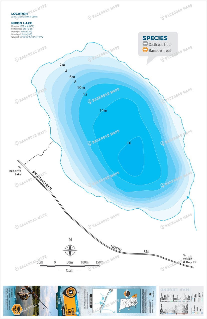 FKRBC88 Nixon Lake - Backroad Maps