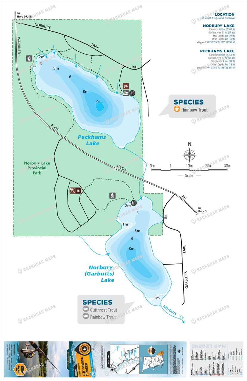 FKRBC89 Norbury & Peckhams Lakes - Backroad Maps