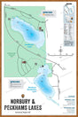FKRBC89 Norbury & Peckhams Lakes - Wall Map - Backroad Maps