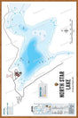 FKRBC90 North Star Lake - Wall Map - Backroad Maps
