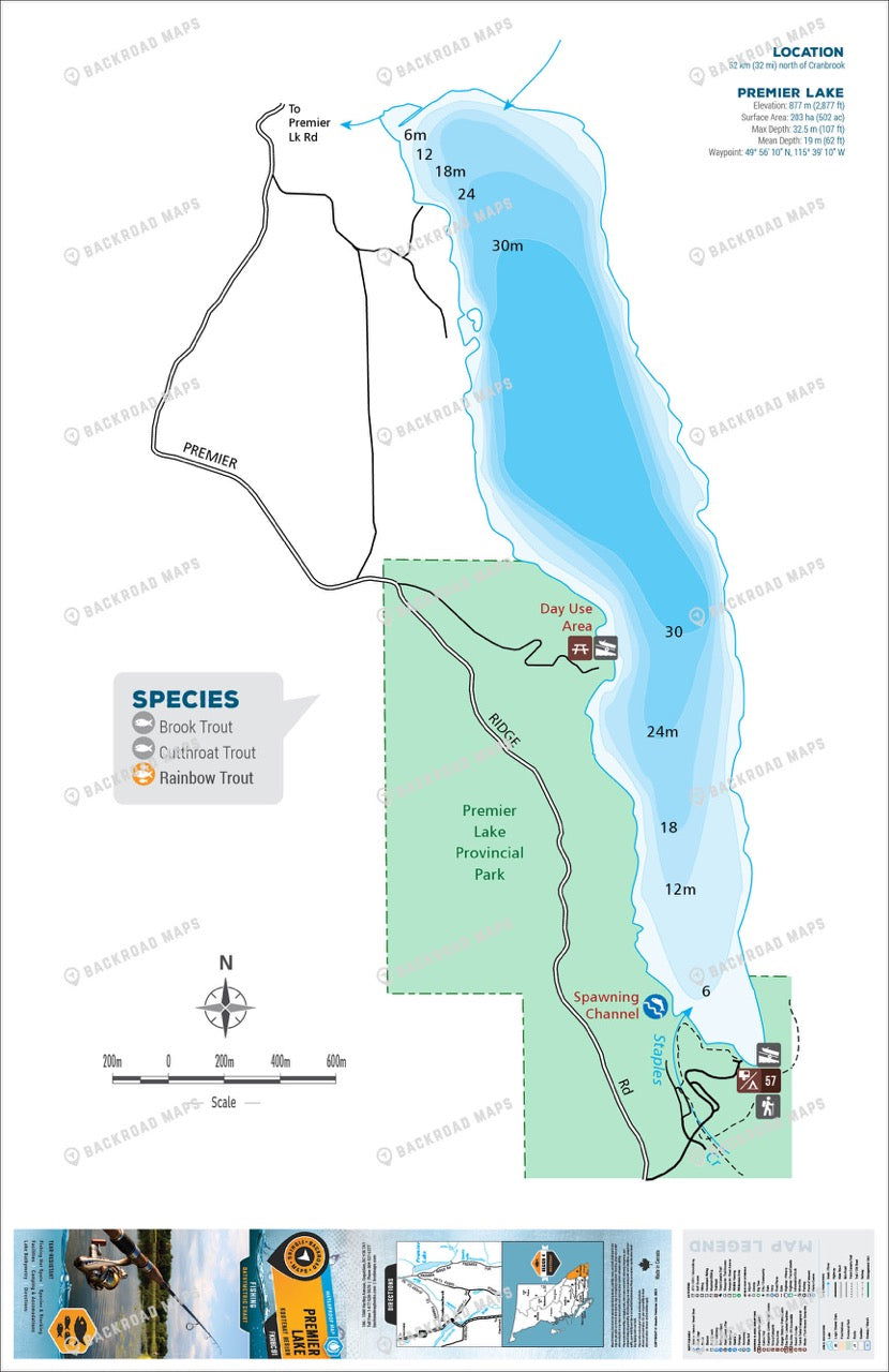 FKRBC91 Premier Lake - Backroad Maps
