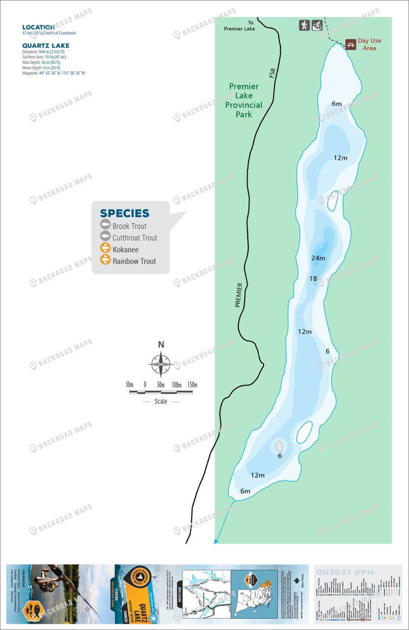 FKRBC92 Quartz Lake - Backroad Maps