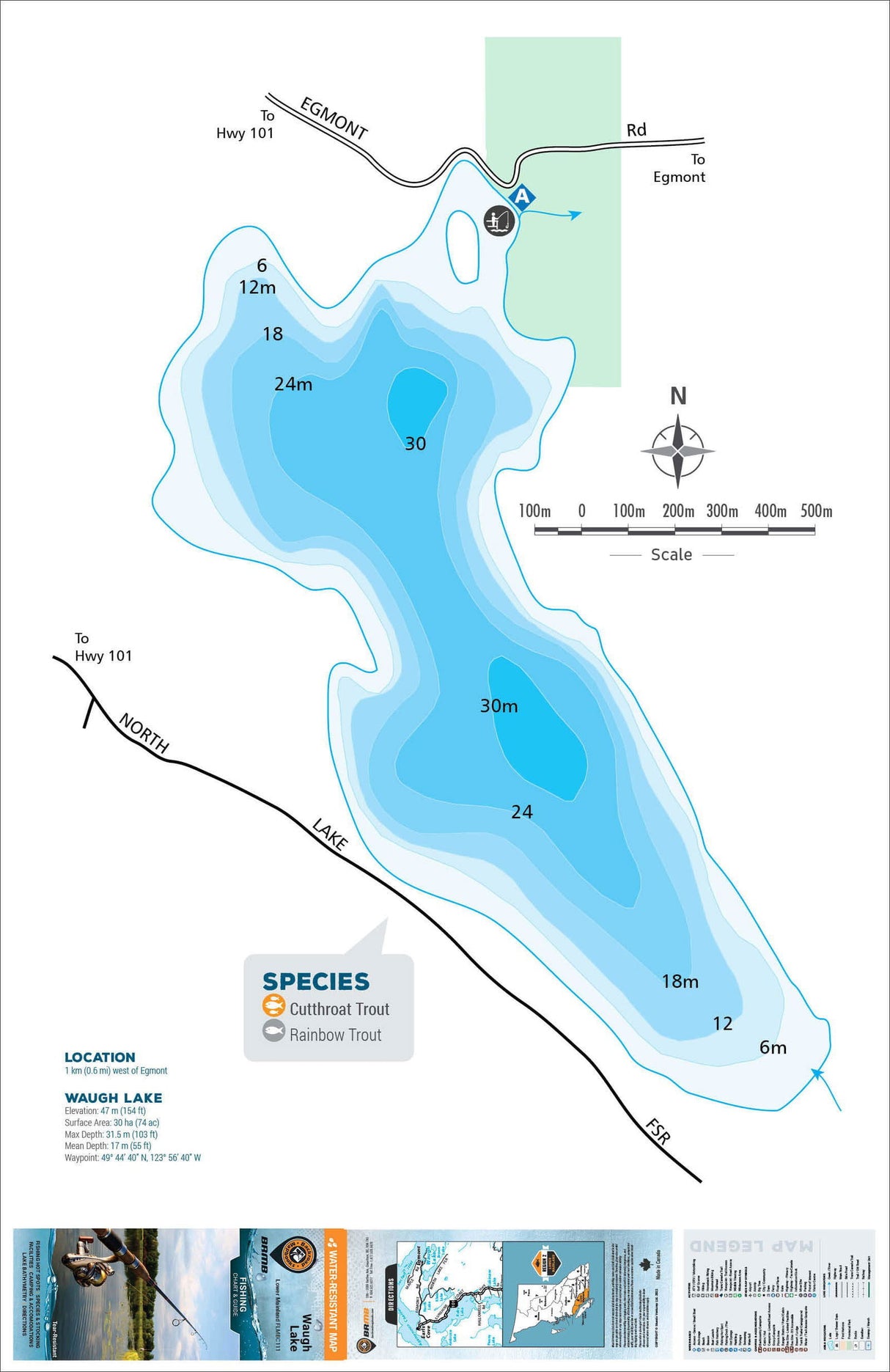 FLMBC111 Waugh Lake - Backroad Maps