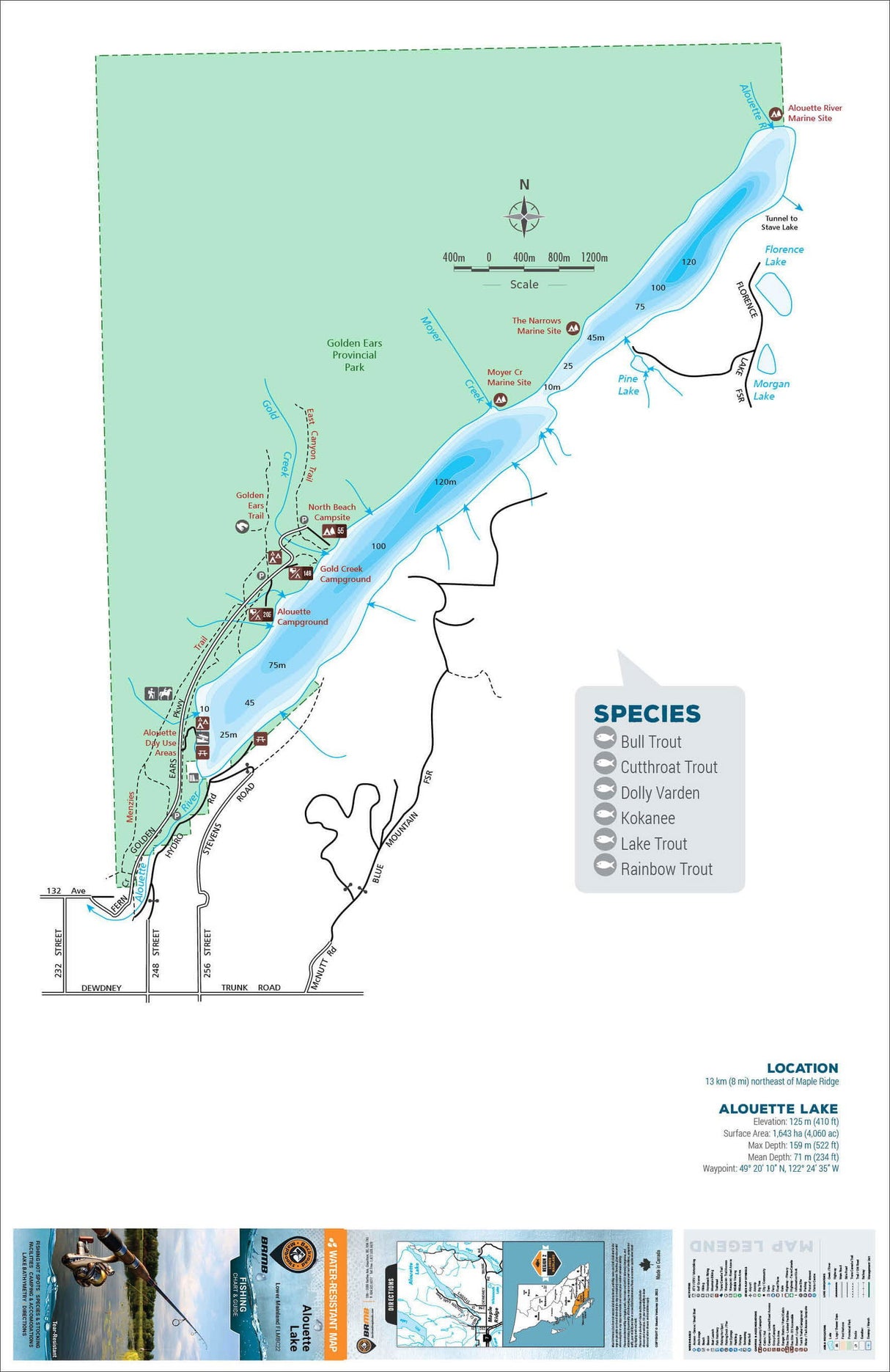 FLMBC22 Alouette Lake - Backroad Maps