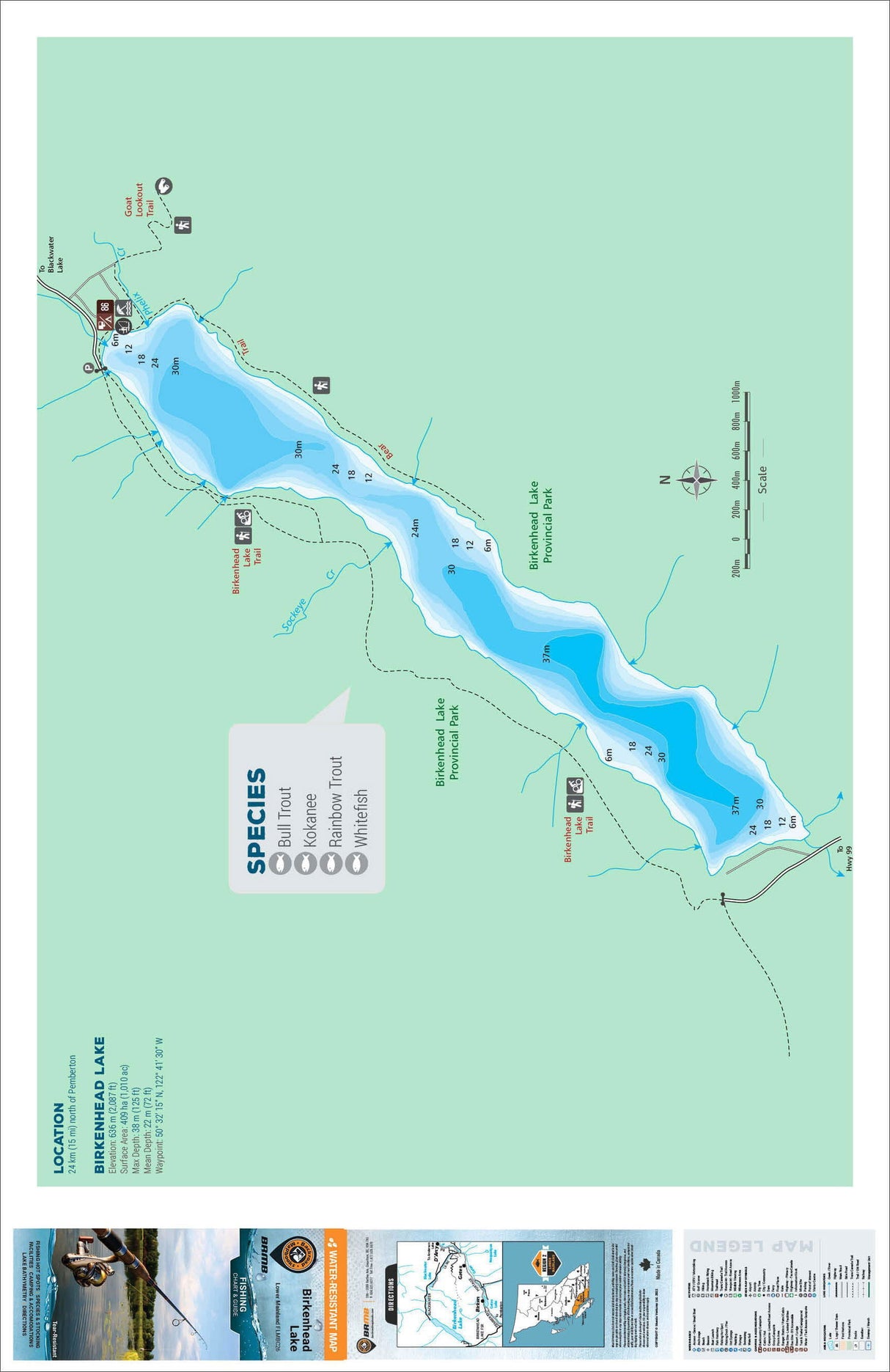 FLMBC26 Birkenhead Lake - Backroad Maps