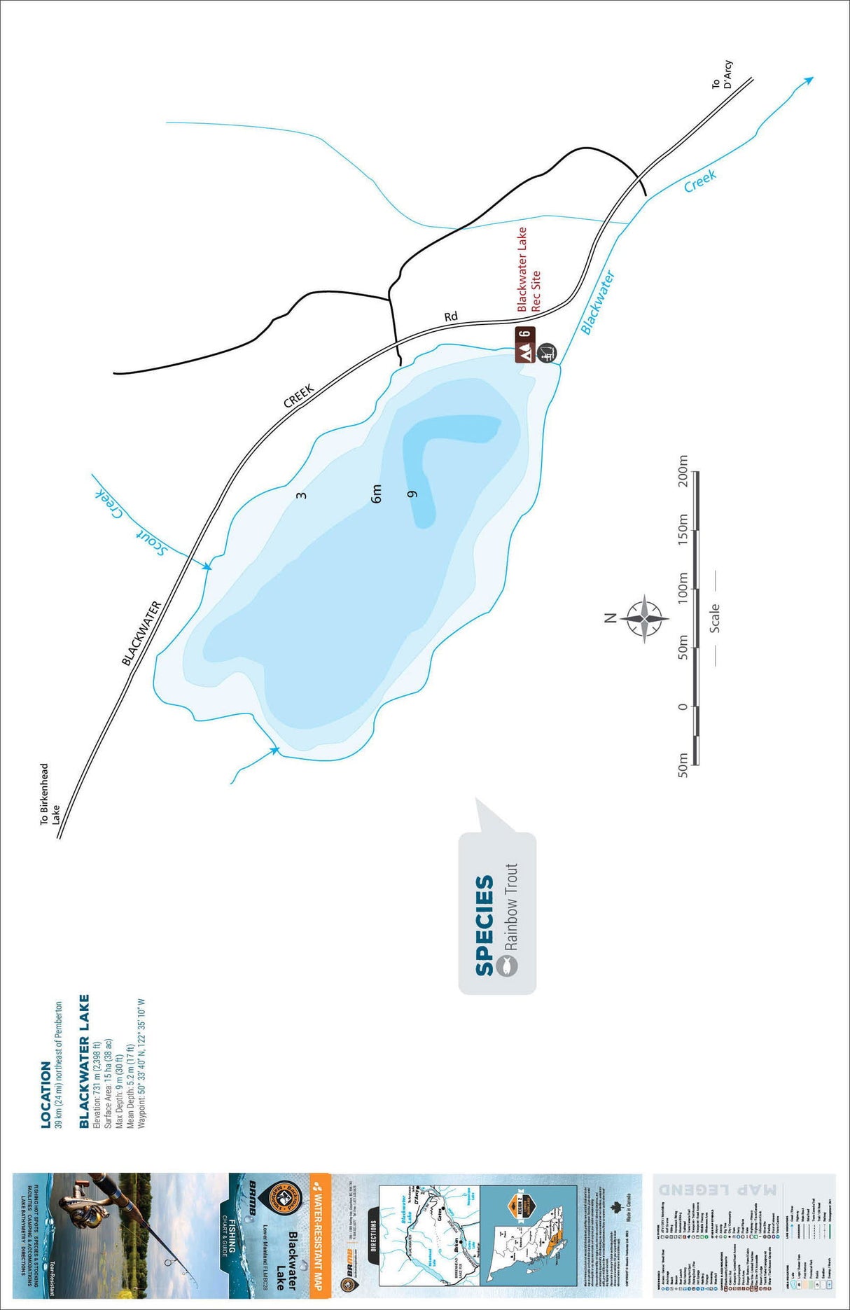 FLMBC28 Blackwater Lake - Backroad Maps