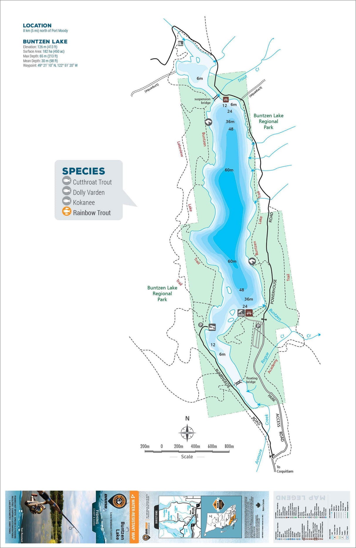 FLMBC31 Buntzen Lake - Backroad Maps