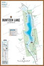 FLMBC31 Buntzen Lake - Wall Map - Backroad Maps