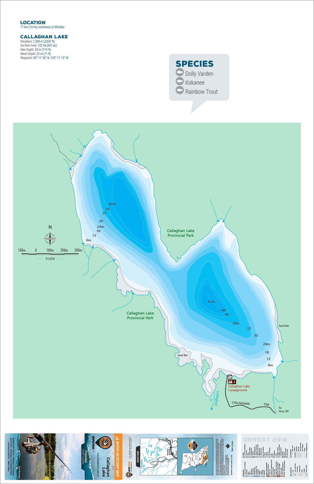 FLMBC32 Callaghan Lake - Backroad Maps