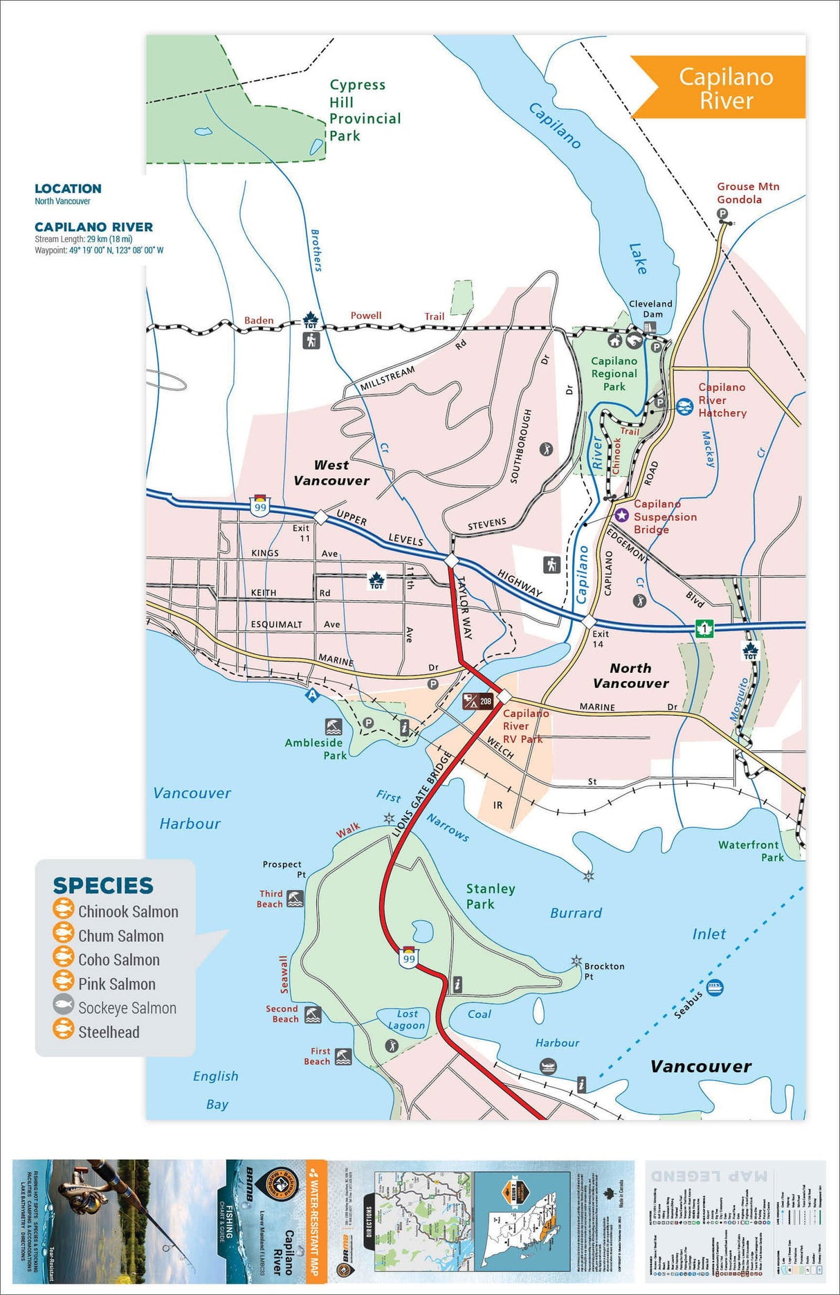 FLMBC33 Capilano River - Backroad Maps