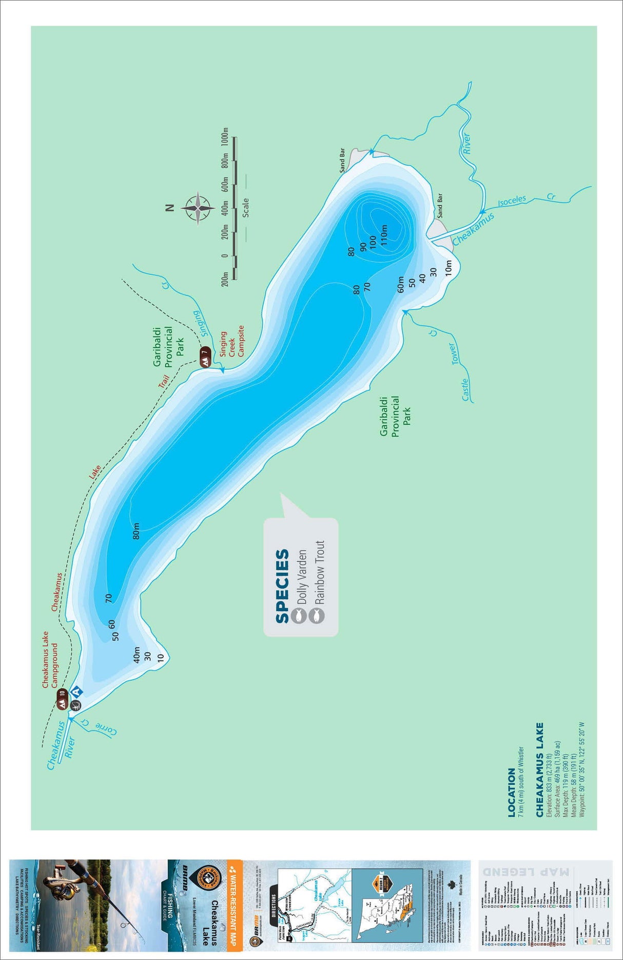 FLMBC35 Cheakamus Lake - Backroad Maps
