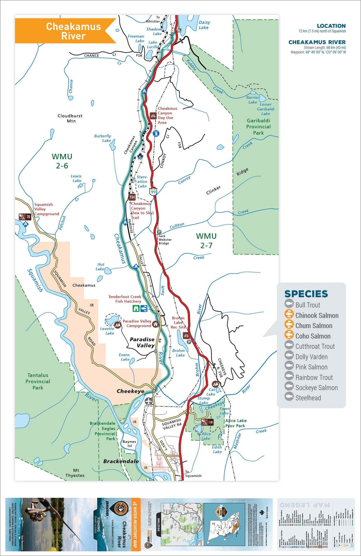 FLMBC36 Cheakamus River - Backroad Maps
