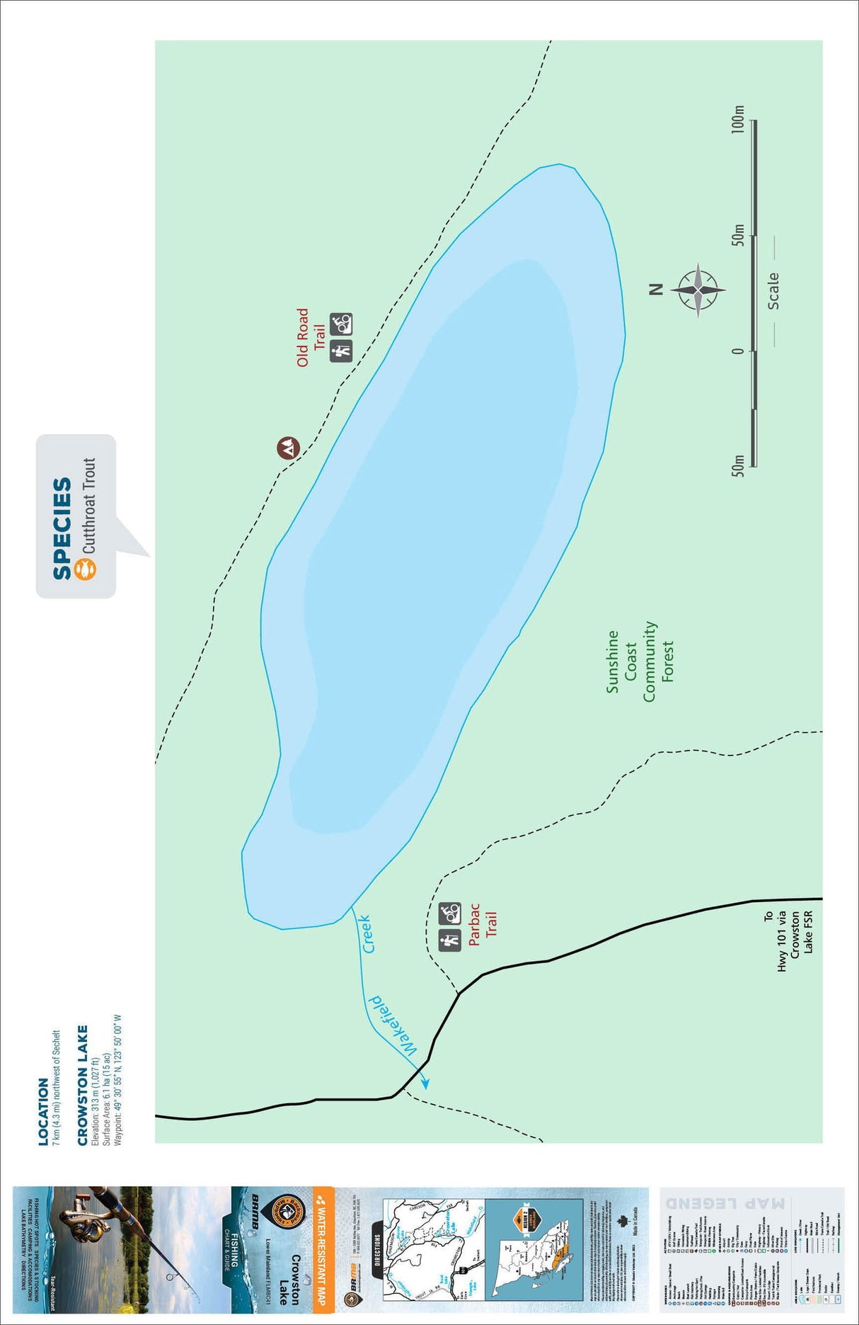 FLMBC41 Crowston Lake - Backroad Maps