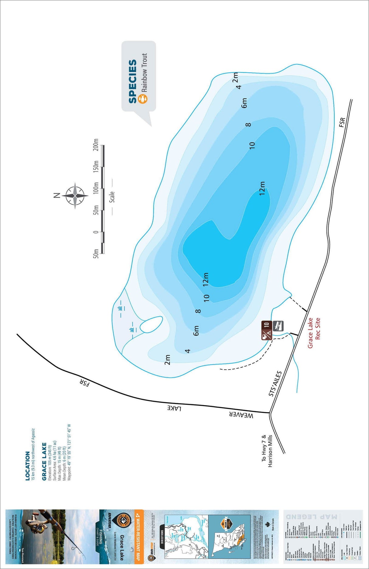 FLMBC54 Grace Lake - Backroad Maps