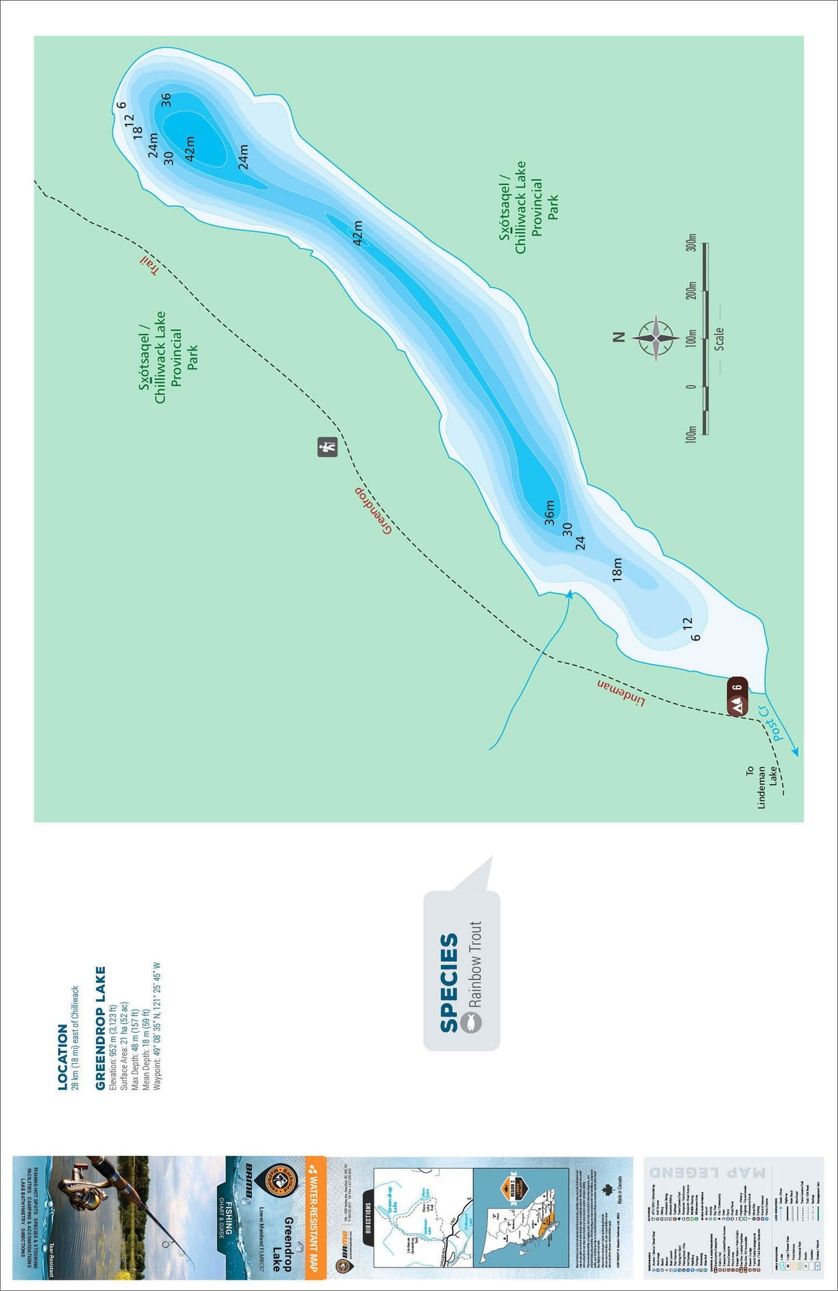 FLMBC57 Greendrop Lake - Backroad Maps