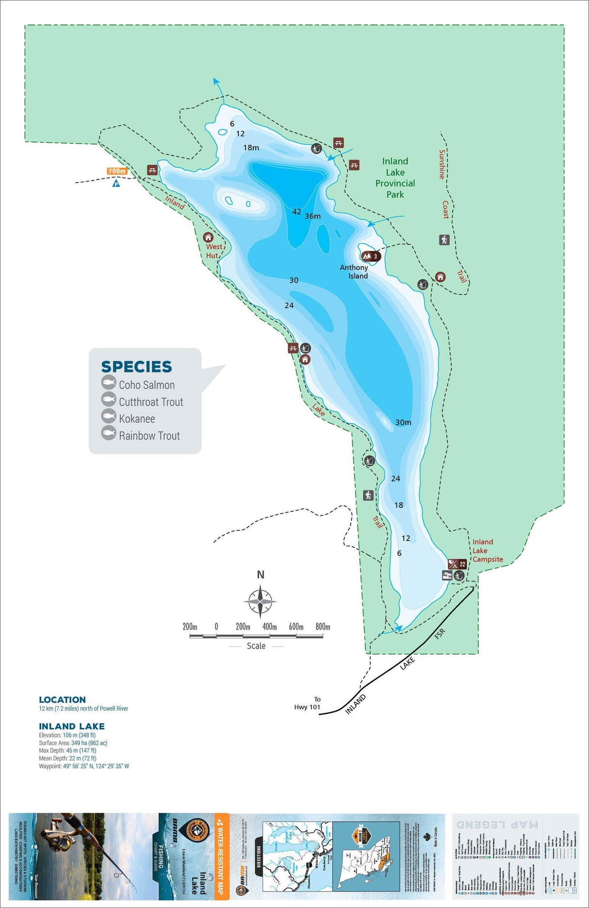 FLMBC64 Inland lake - Backroad Maps