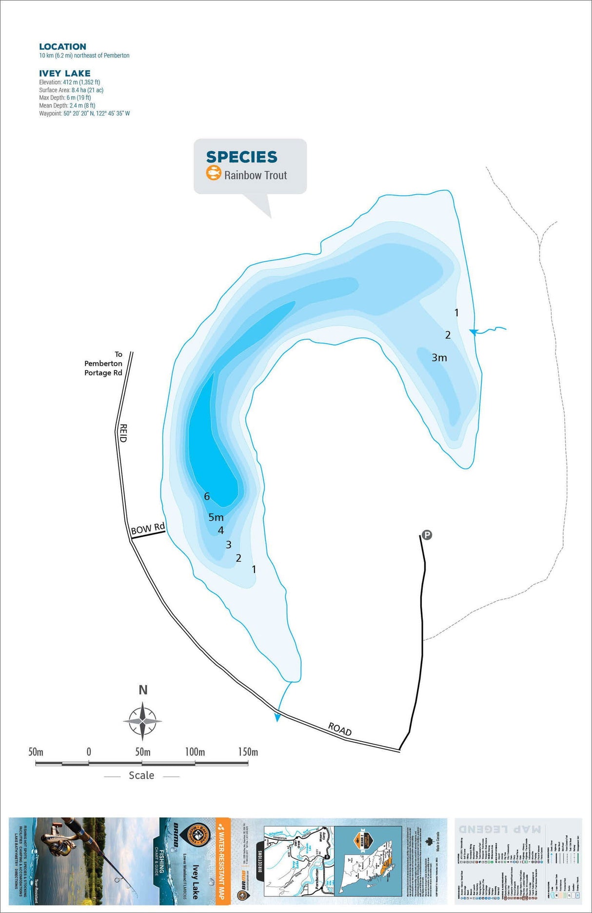 FLMBC65 Ivey Lake - Backroad Maps