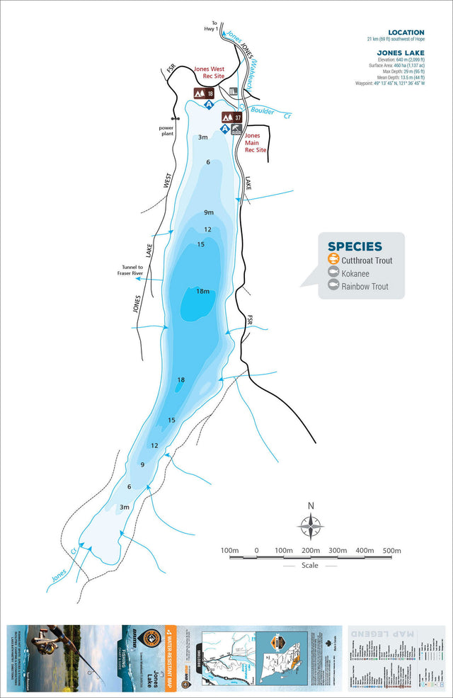 FLMBC66 Jones (Wahleach) Lake - Backroad Maps