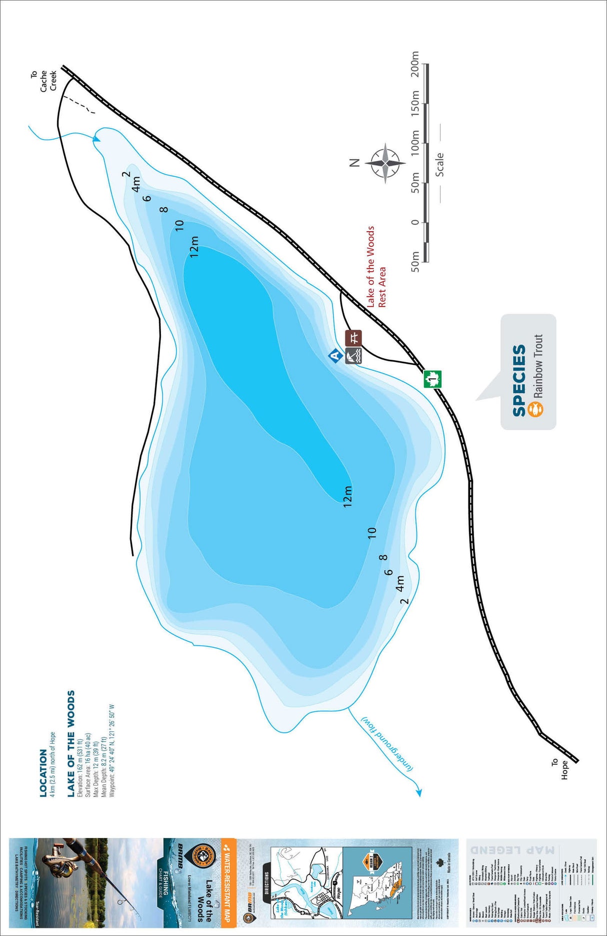 FLMBC71 Lake of the Woods (Schkam) - Backroad Maps