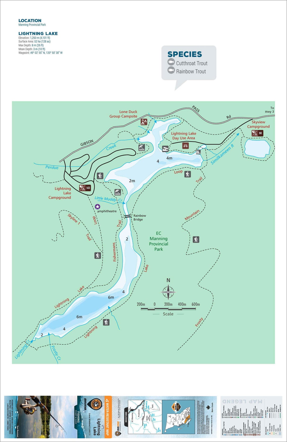 FLMBC73 Lightning Lake - Backroad Maps