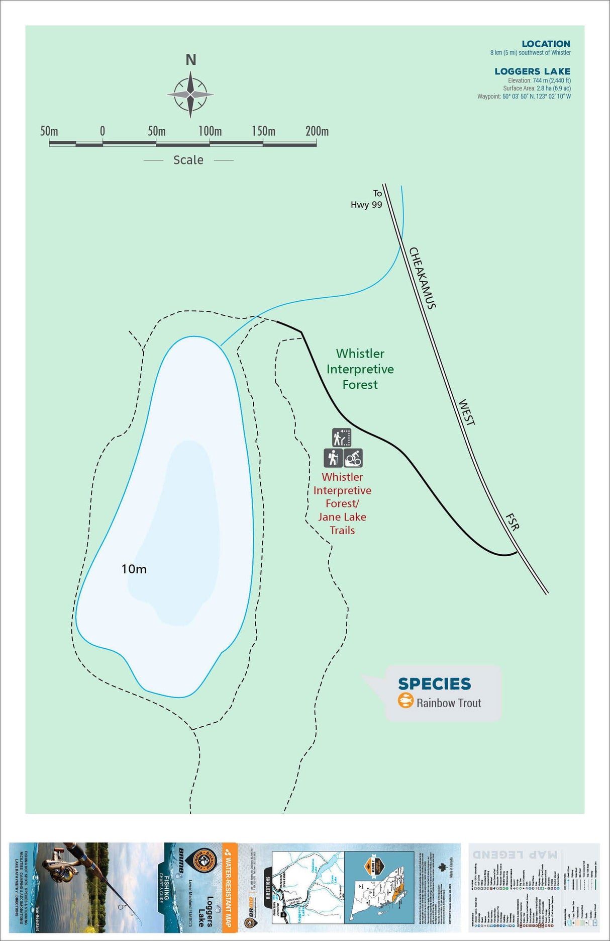 FLMBC75 Loggers Lake - Backroad Maps