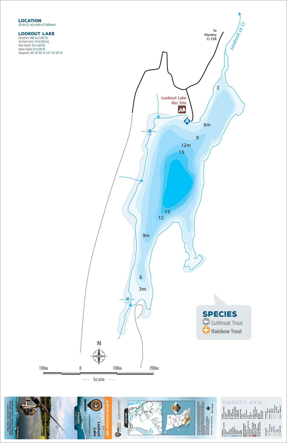 FLMBC76 Lookout Lake - Backroad Maps