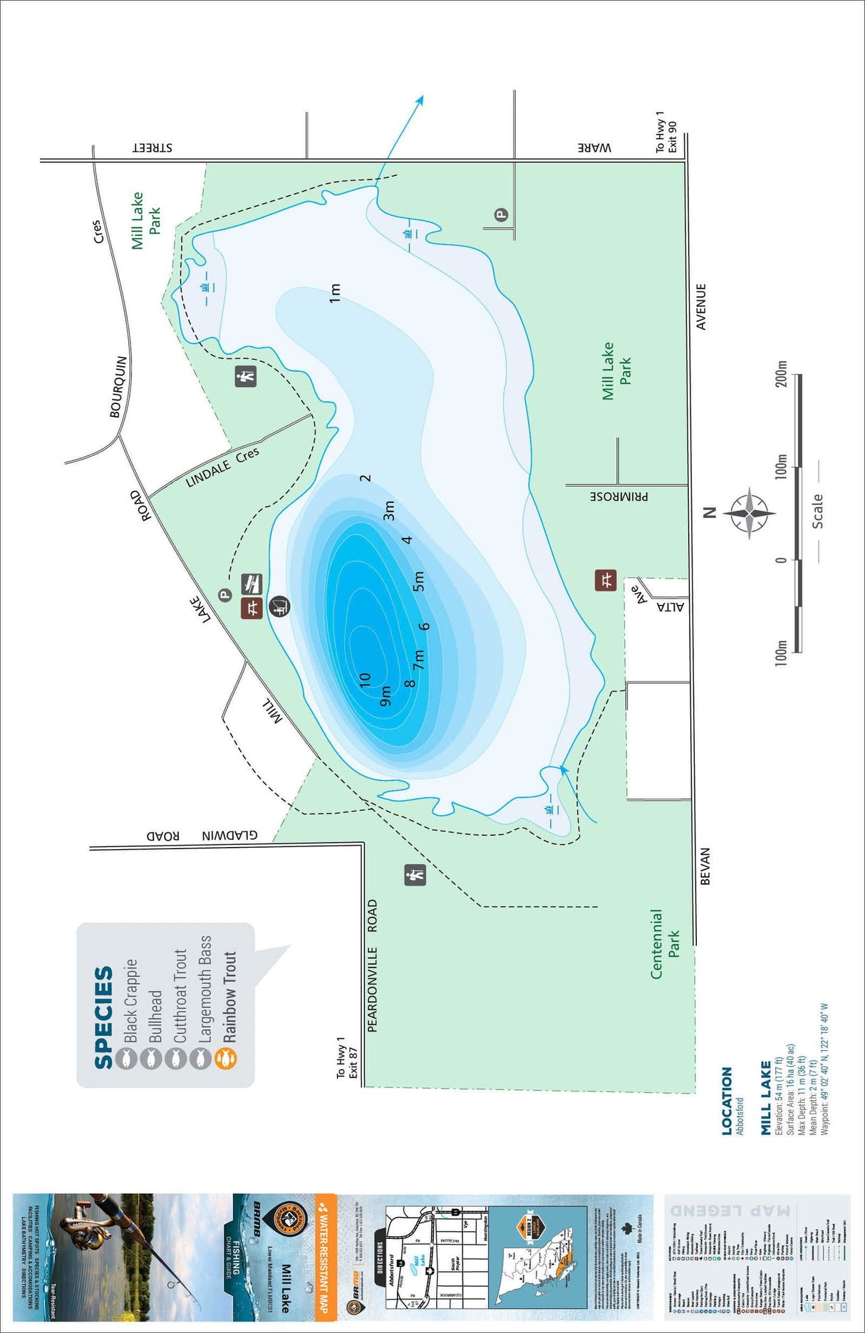 FLMBC81 Mill Lake - Backroad Maps
