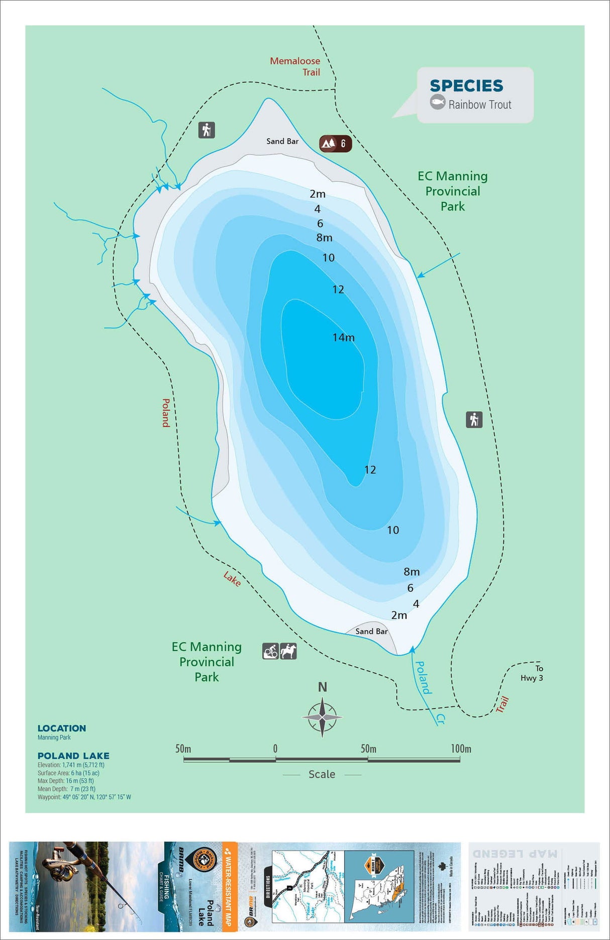 FLMBC89 Poland Lake - Backroad Maps