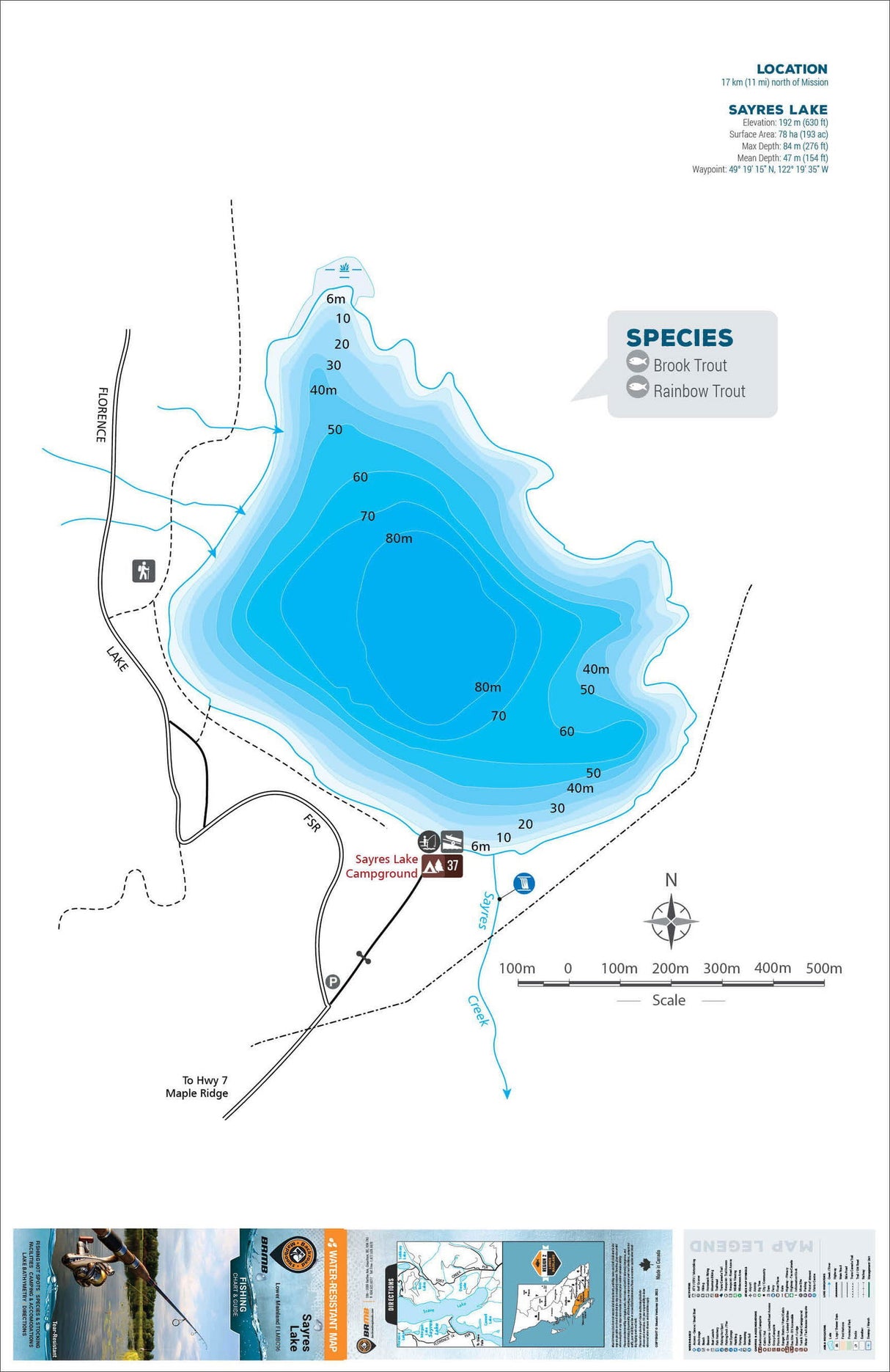 FLMBC96 Sayres Lake - Backroad Maps