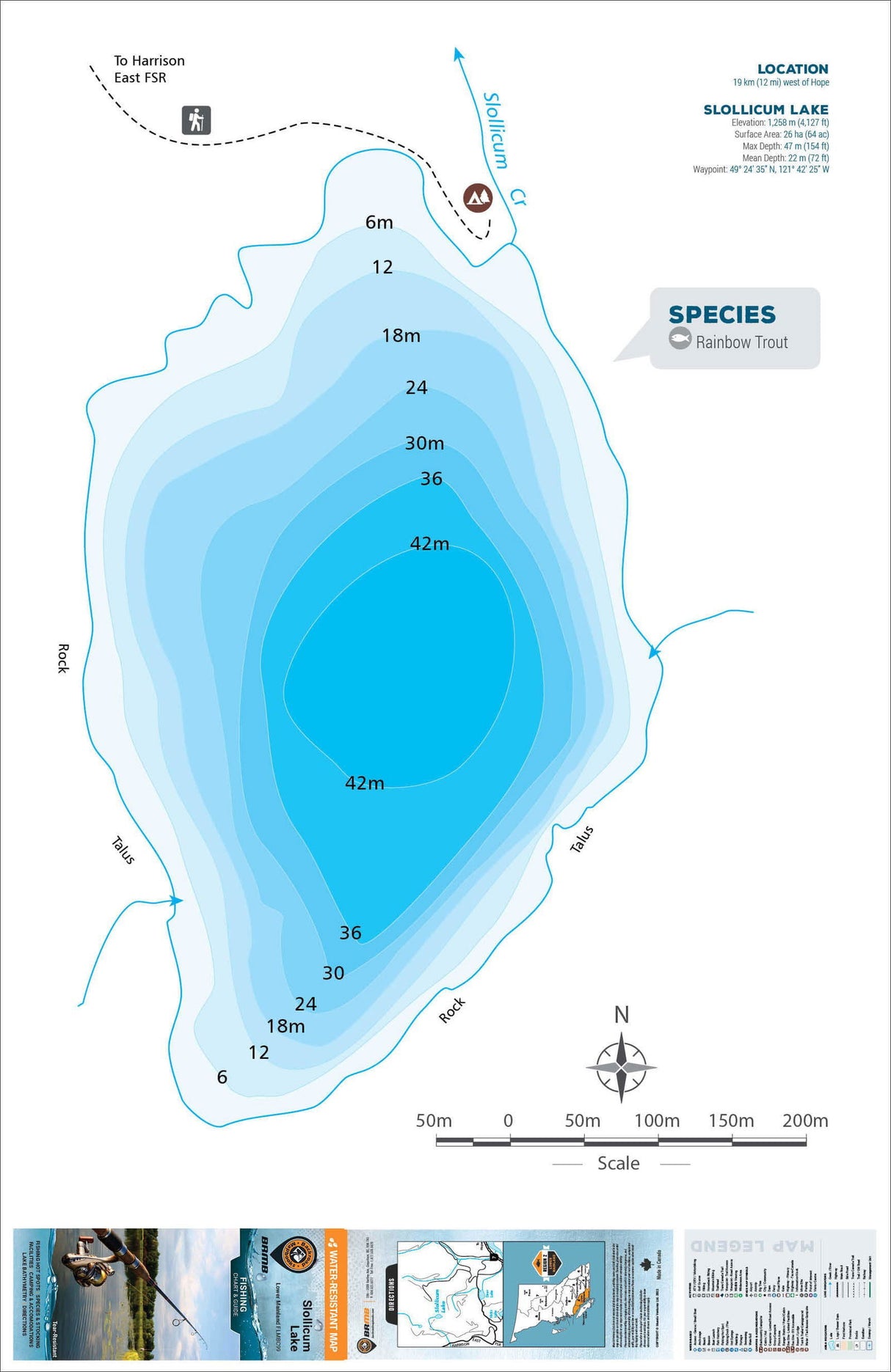 FLMBC99 Slollicum Lake - Backroad Maps