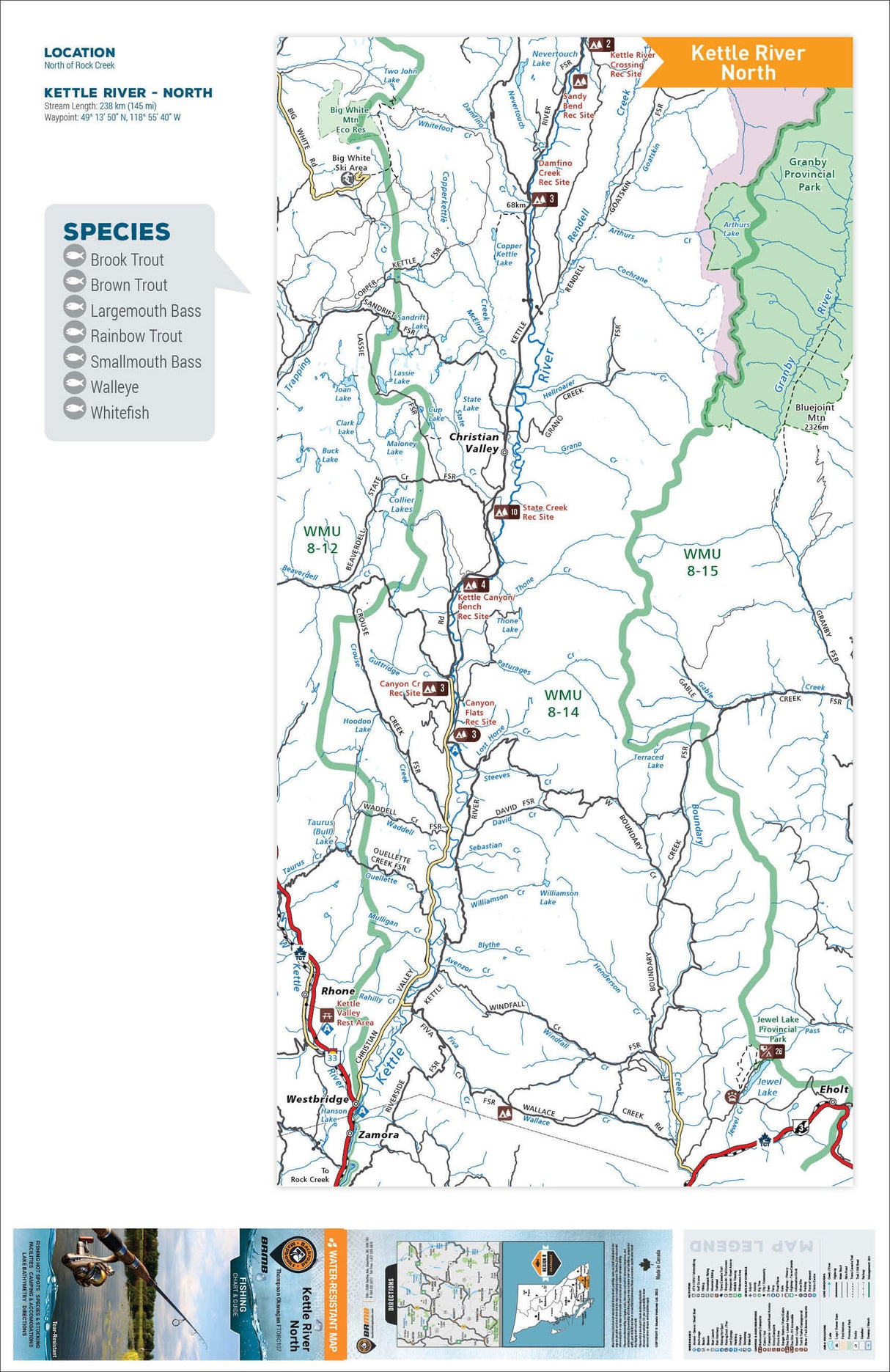 FTOBC107 Kettle River (North) - Backroad Maps