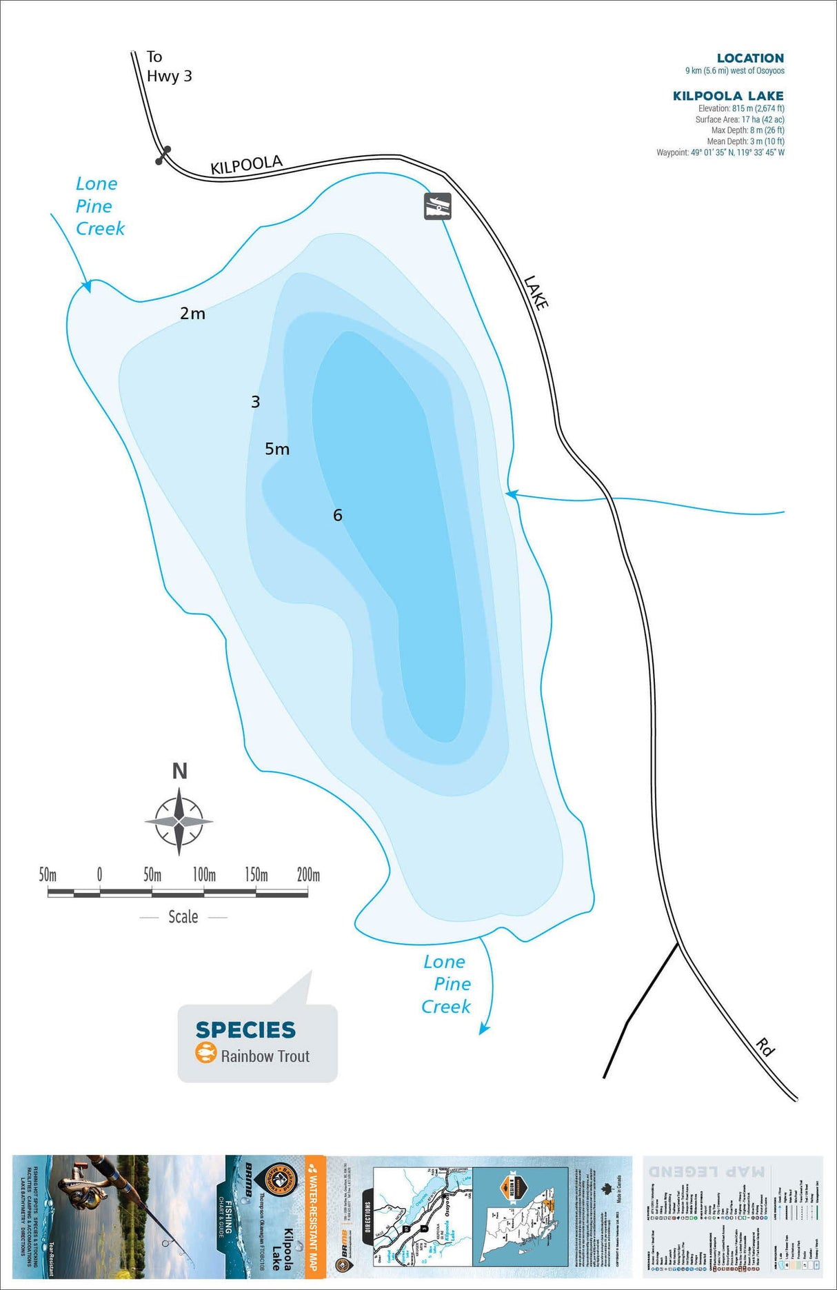 FTOBC108 Kilpoola Lake - Backroad Maps