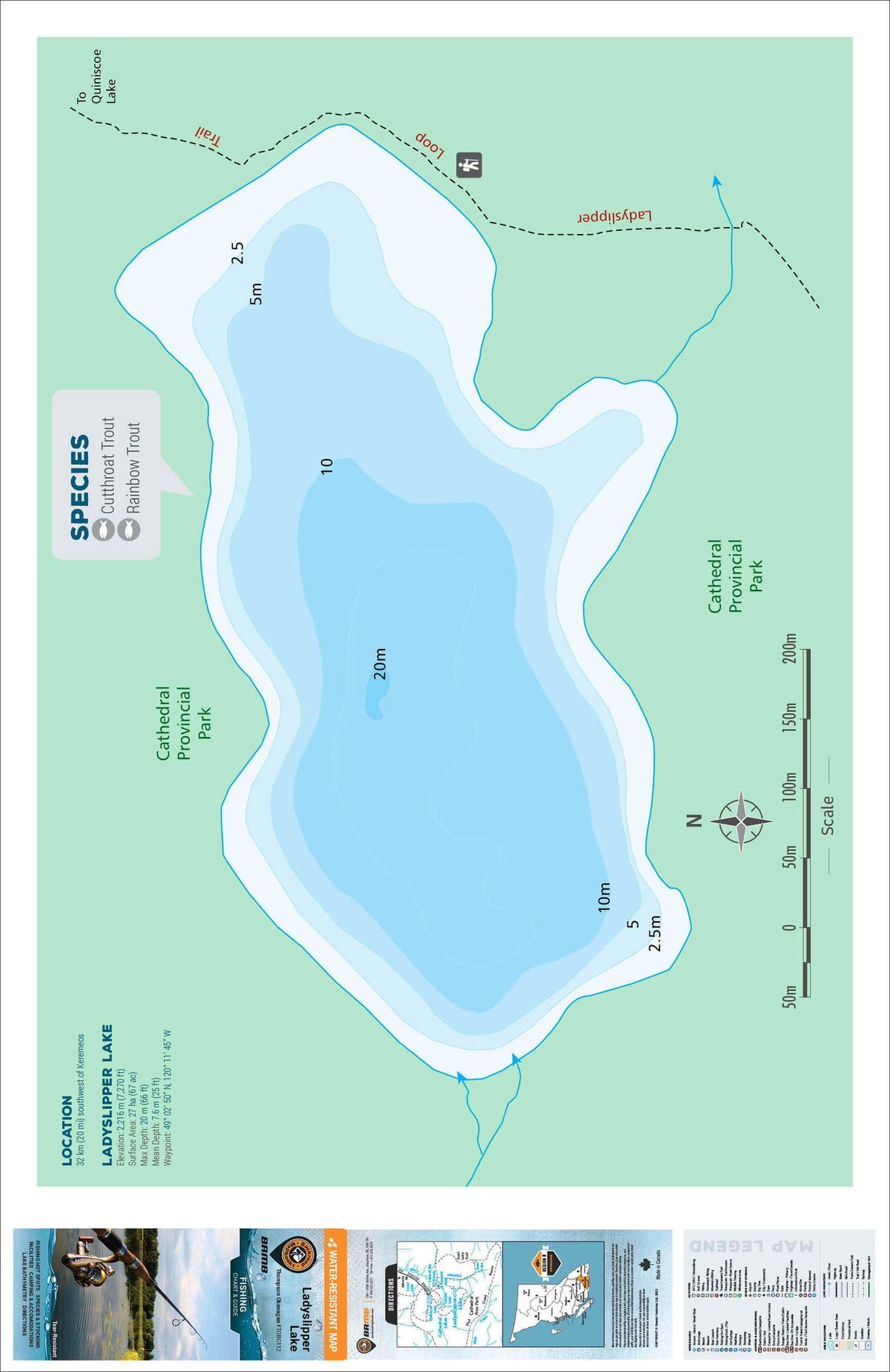FTOBC112 Ladyslipper Lake - Backroad Maps