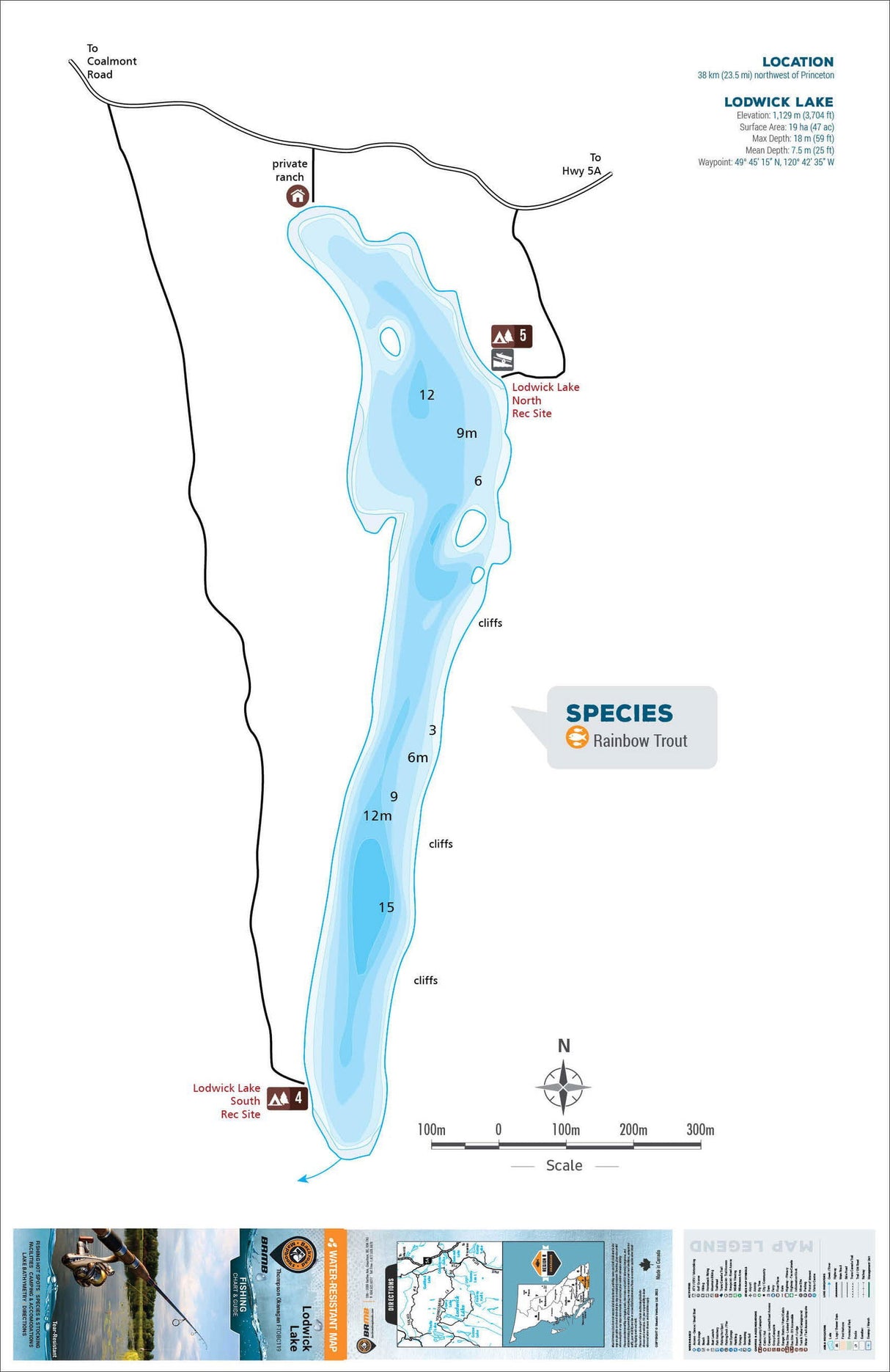 FTOBC119 Lodwick Lake - Backroad Maps