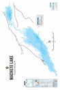 FTOBC125 Machete Lake - Wall Map - Backroad Maps
