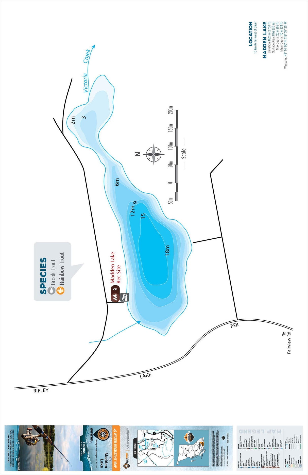 FTOBC126 Madden Lake - Backroad Maps