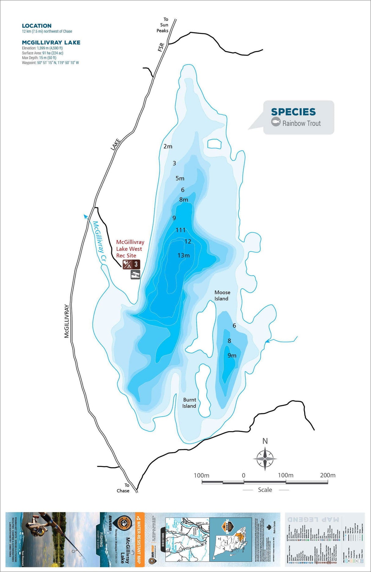 FTOBC131 McGillivray Lake - Backroad Maps