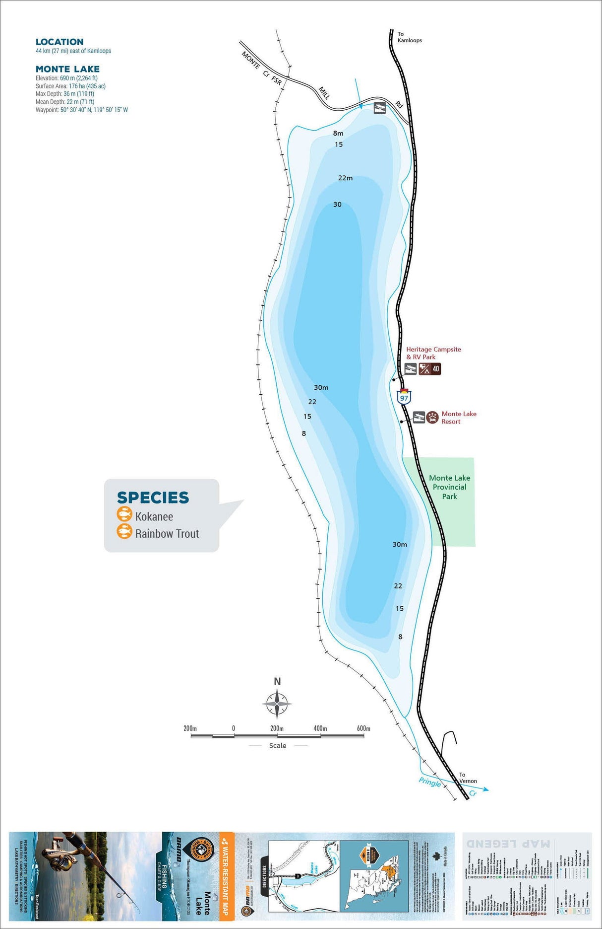 FTOBC135 Monte Lake - Backroad Maps