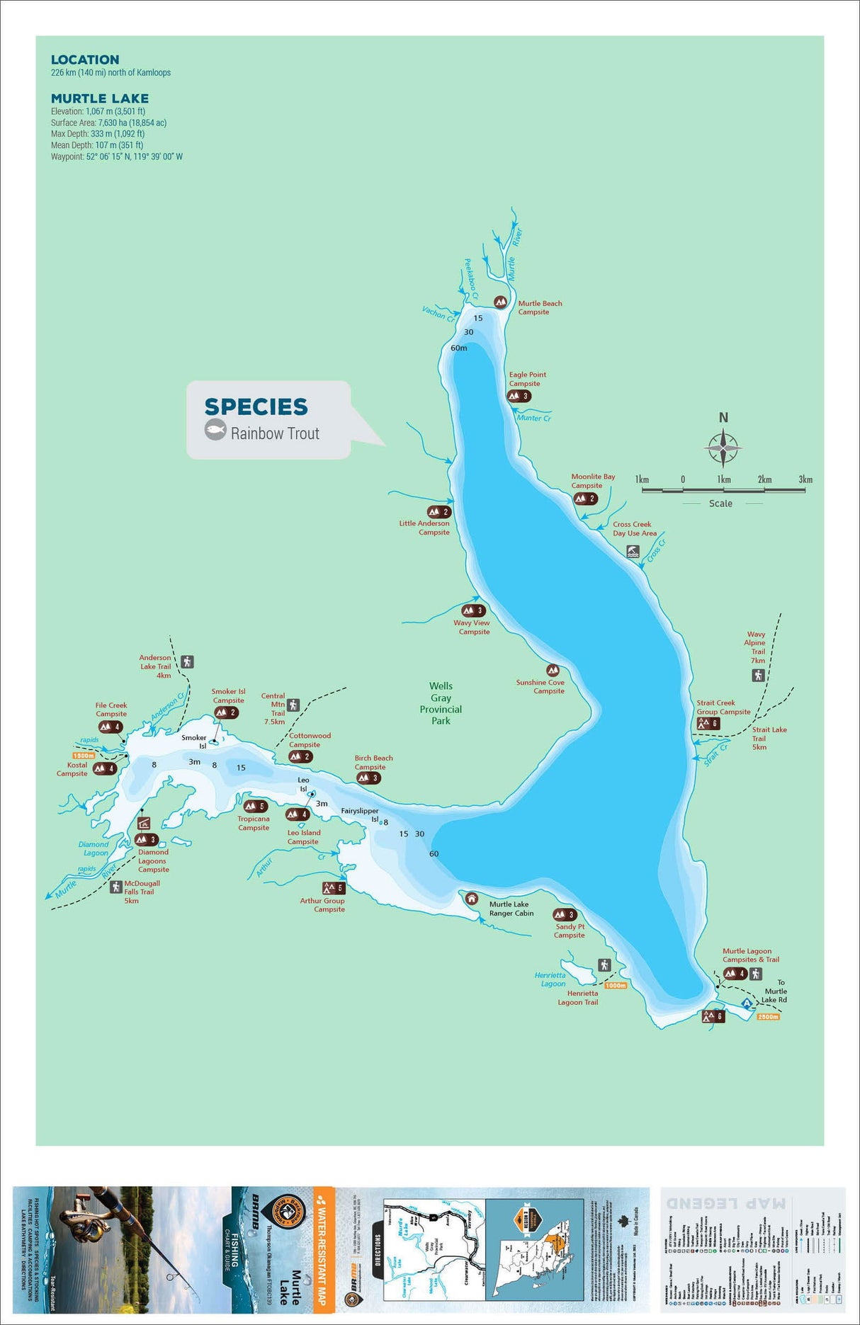 FTOBC139 Murtle Lake - Backroad Maps