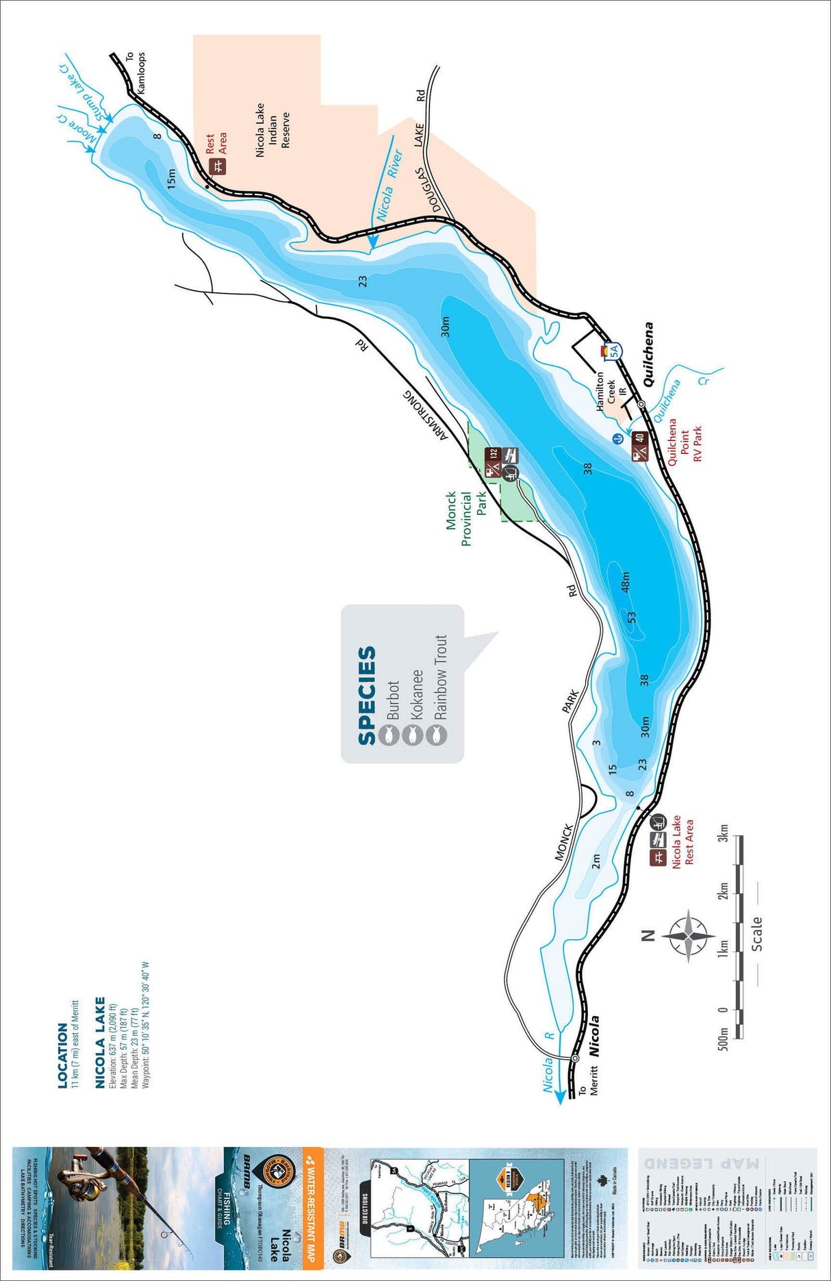 FTOBC143 Nicola Lake - Backroad Maps