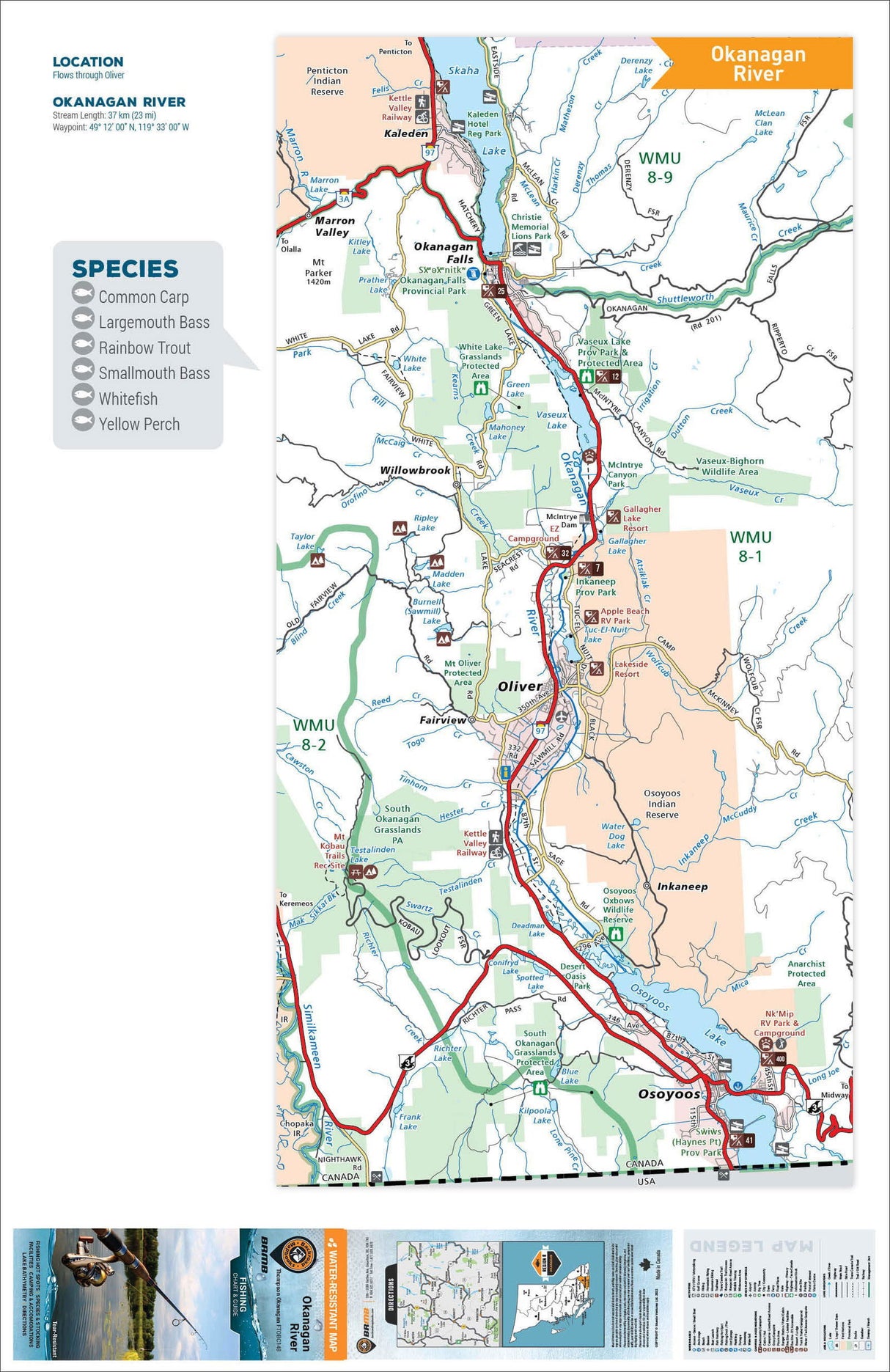 FTOBC148 Okanagan River - Backroad Maps